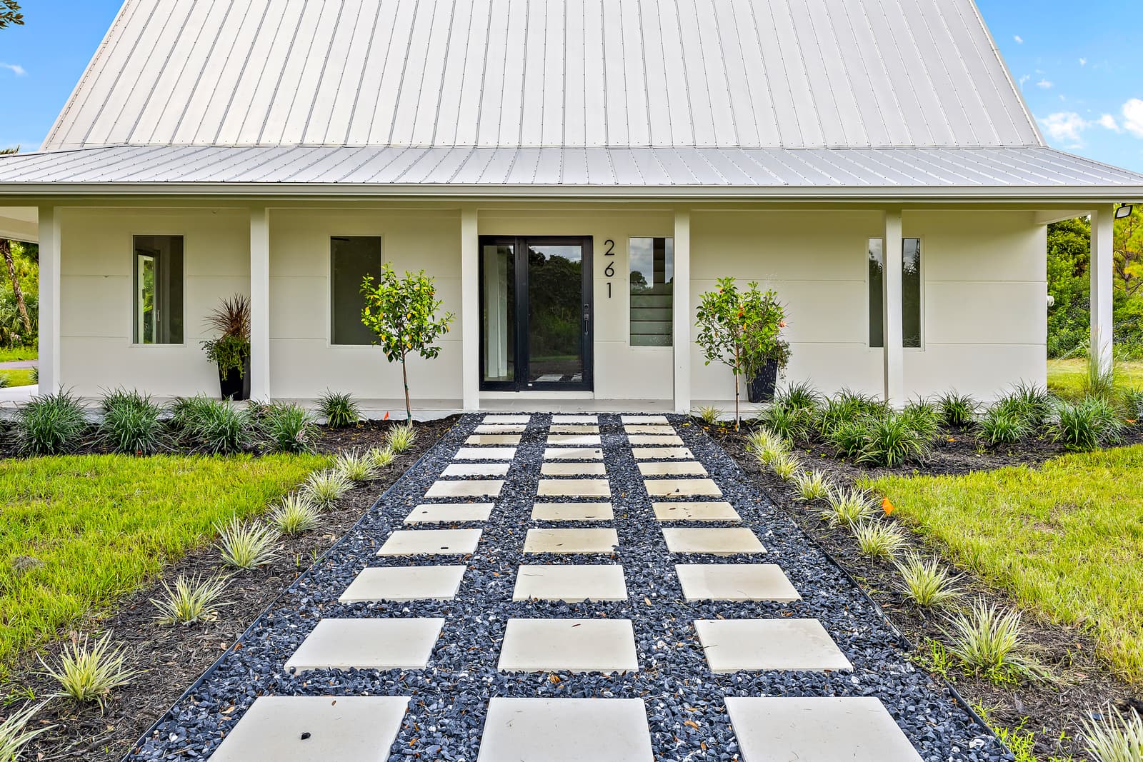 Front entry after